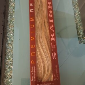 10 Euronext Real Hair Extentions With 8 With Clips & 2 Free